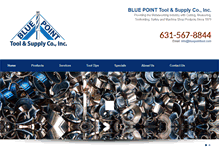 Tablet Screenshot of bluepointtool.com